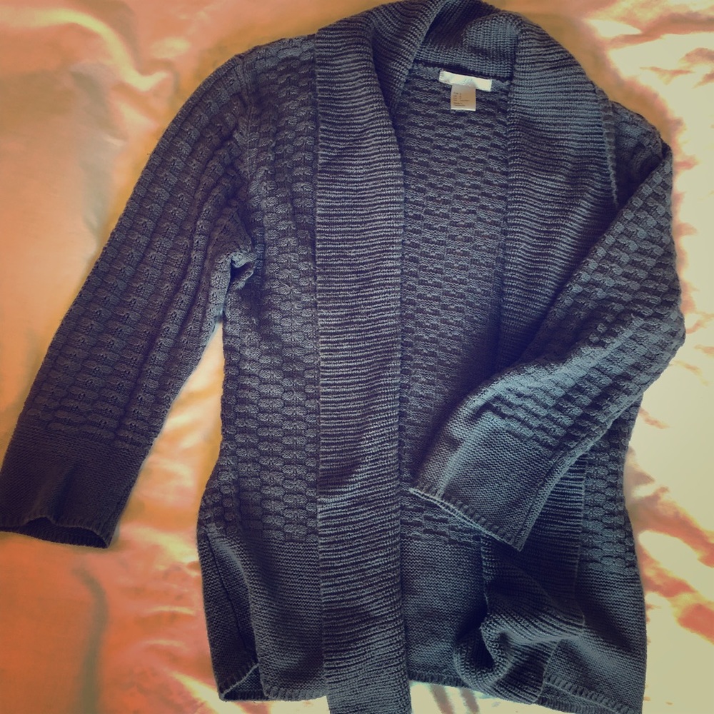 Shawl collar cardigan